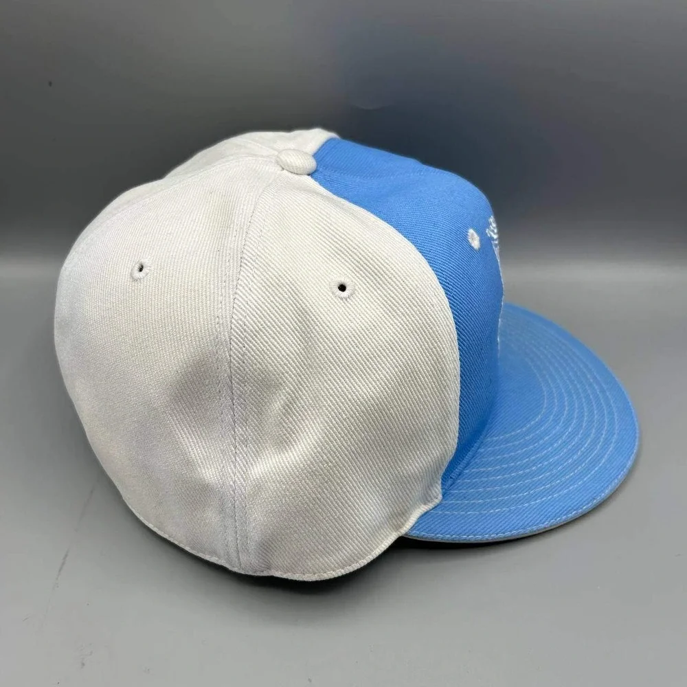 Air Jordan‎ Hat Men 7 1/8 Blue White Jumpman Fitted Cap Cotton